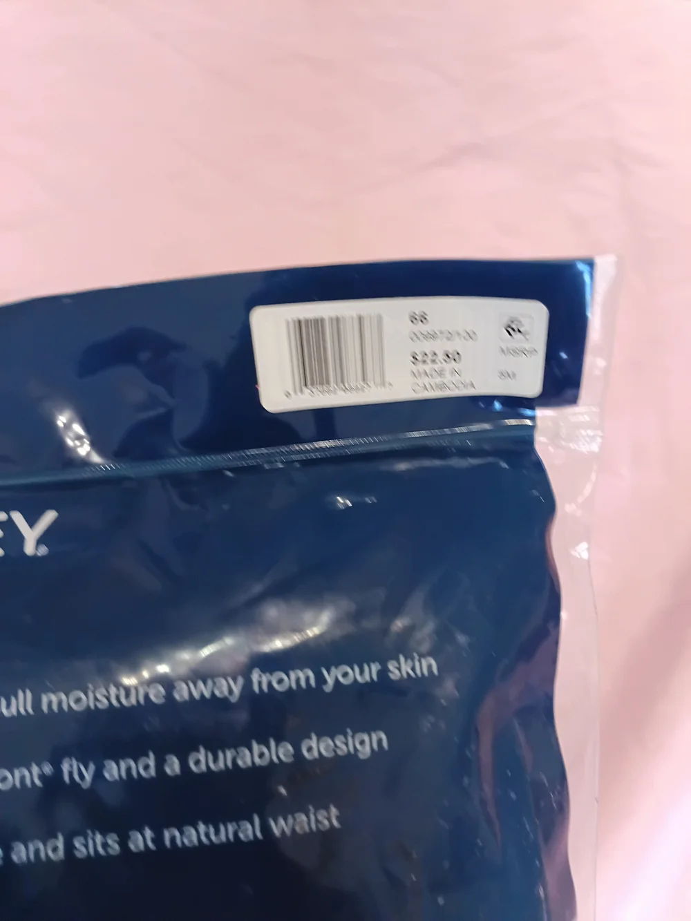 Jockey White Men's Briefs Packaged Brings 2 Briefs Sz. 66 Big Men
